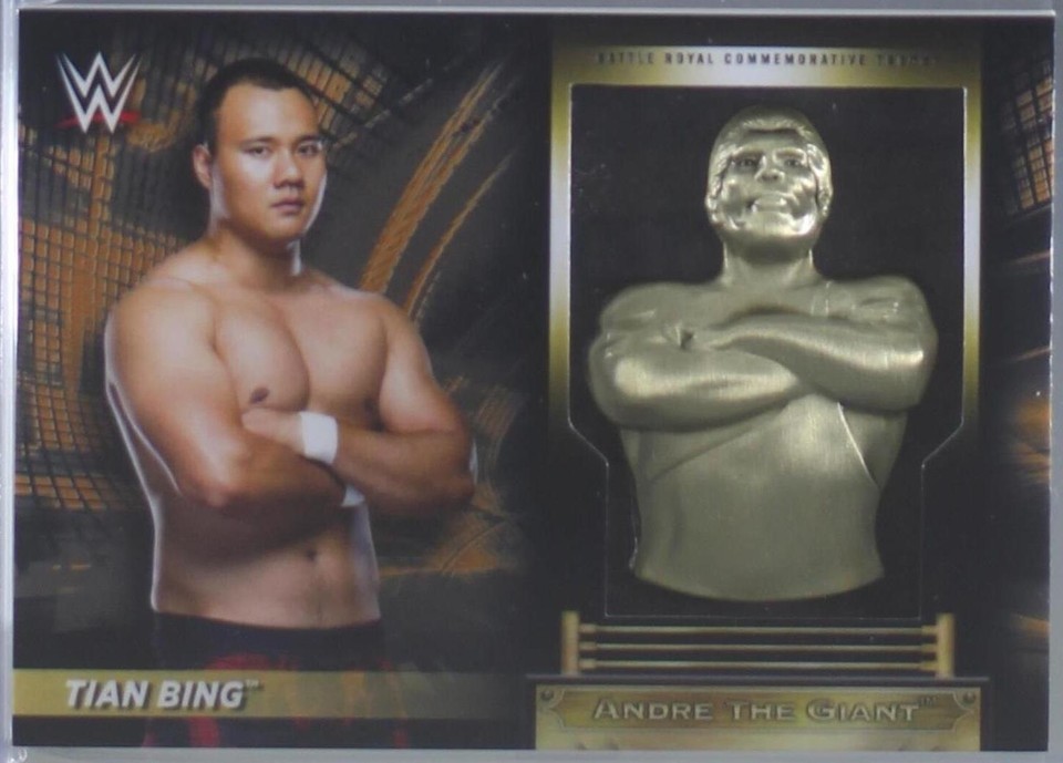 2018 Topps WWE Road to Wrestlemania - Tian Bing #AC-TB - 1 of 1
