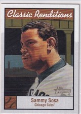 2001 Topps Heritage #CR4 Sammy Sosa Classic Renditions NM