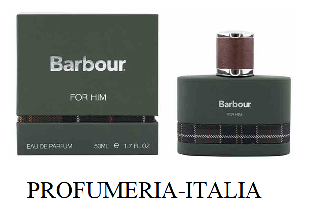 PROFUMO UOMO BARBOUR FOR HIM  EAU DE PARFUM 50ML - NUOVO E SIGILLATO -