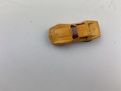 Tomica No.F21 TOMY 1977 Chevrolet Corvette Yellow S=1/64 Vintage
