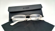 Guess Rimless Business Eyeglasses Frame Tag GU 1733 sliver metal