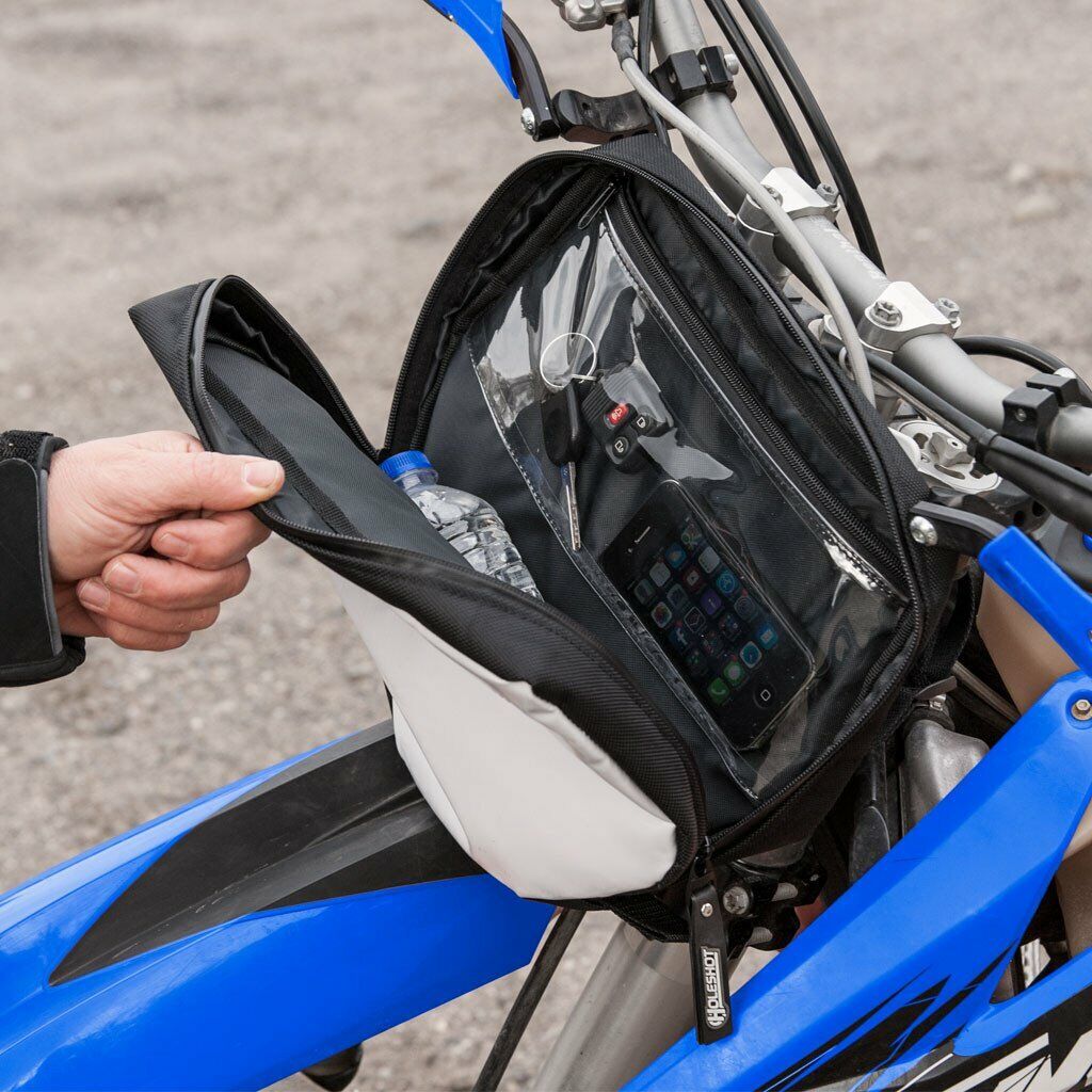 Holeshot Front Number Plate Bag Universal Fit | 45-2080 Holeshot Front Number Plate Bag Universal Fit | 45-2080