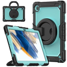  For Samsung Galaxy Tab A8 10.5 in 2022 Heavy Rugged Case Built-in Screen Cover
