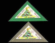 Christmas 2003 Brazil Michel 3332-33, Yvert 2849-50, RHM C-2543-44 MINT