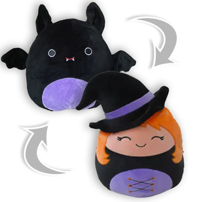 Witch and Bat Plush Doll | eBay