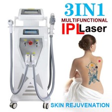 Nd Yag Laser 3 IN1 OPT IPL RF Hair Removal Machine Depilatory Skin Rejuvenation