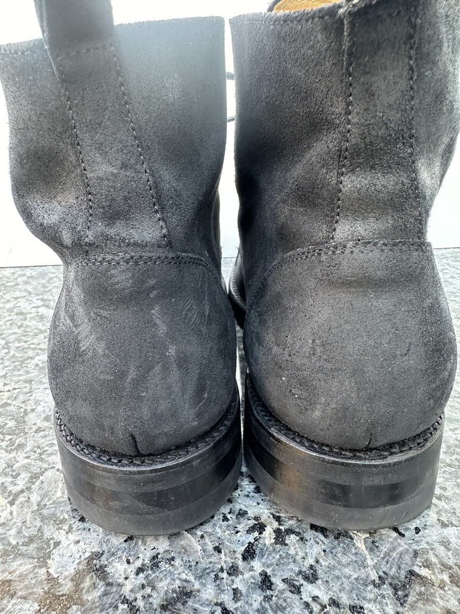 Taft Boots Black Commander Suede Boots Men display picture 1
