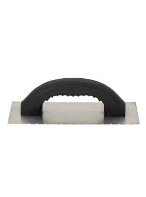 Hyde Tools 19065 V/Square-Notch Trowel, 9-1/4  x 4-1/4 