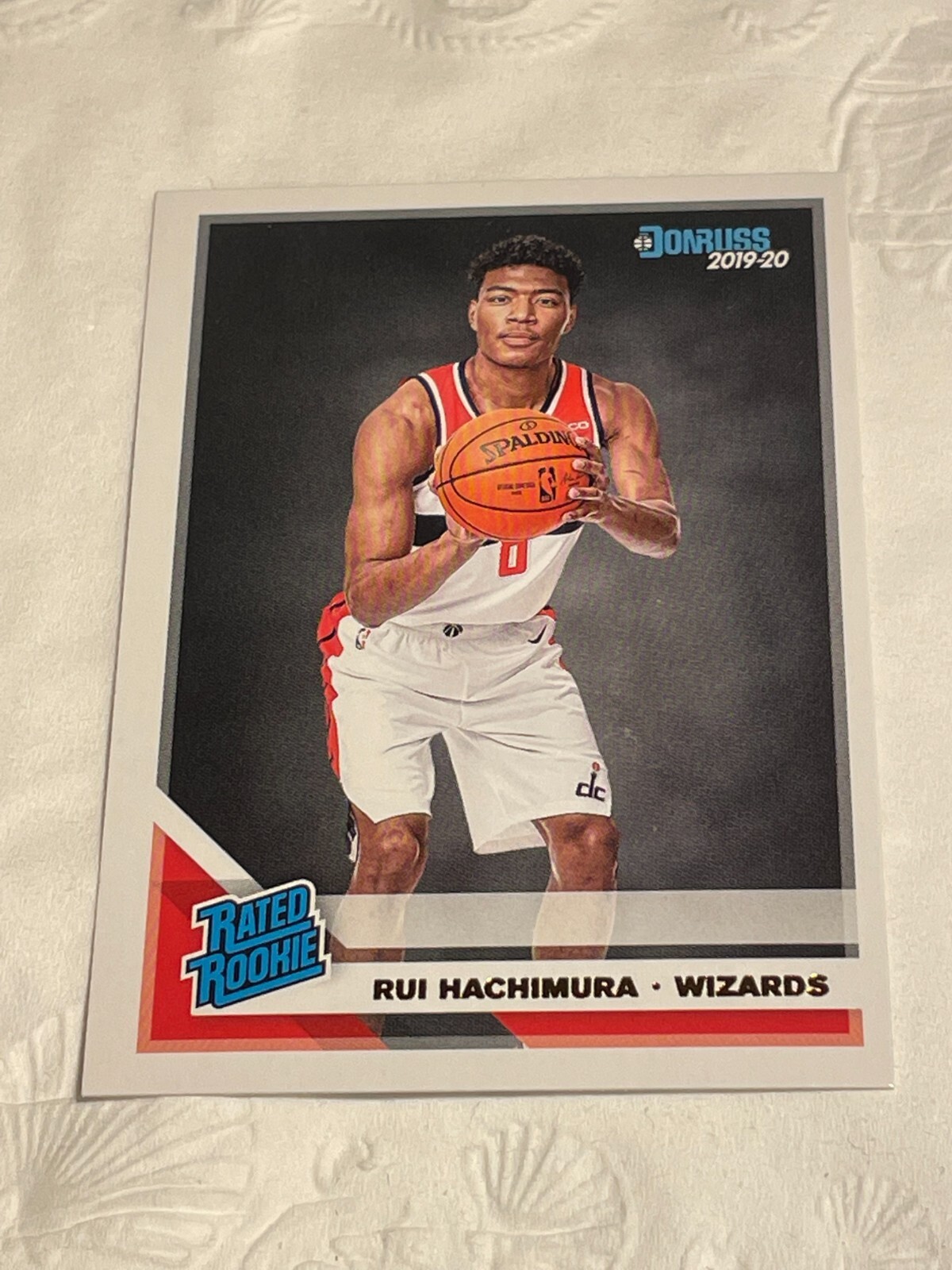 2019-20 Panini Donruss #208 Rui Hachimura RATED ROOKIE RC WIZARDS