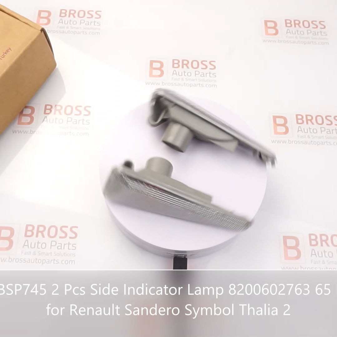2Pcs Side Indicator Lamp 8200602763 65 L+R for Renault Sandero