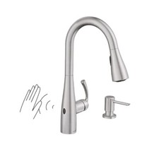 MOEN 87014EWSRS Essie Touchless Pull-Down Spr...