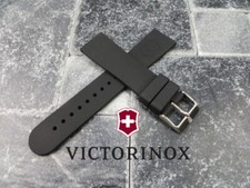 Victorinox Swiss Army Rubber Strap Black Maverick Diver Watch Band 22mm 20mm A