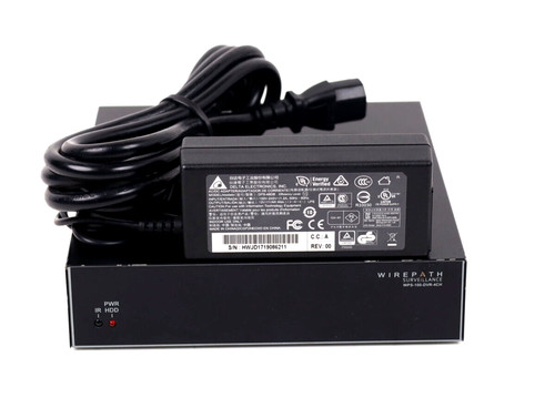 TESTED Wirepath Surveillance WPS-100-DVR-4CH 100 Series 4 Channel 500GB DVR o609