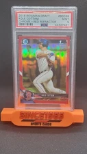 2018 Bowman Draft 1st Kole Cottam Red Refractor /5 PSA 9 Boston Red Sox Kentucky