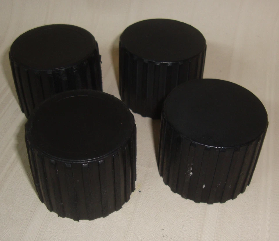 Lote de 4 pies de plástico rodante Total Gym PRO Foto 4 de 4