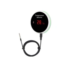 3M/9.8FT Wifi Temperature Sensor Smart Home Temperature Monitor with Probe
