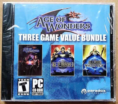 Age Of Wonders: 3 Game Bundle ( PC CD ROM 2019 ) Brand New, Factory Sealed