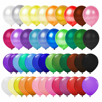 50 - 200 Luftballons Ballon Bio Ø 30 cm Premium 12 Zoll Geburtstag Helium Party