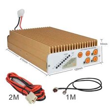 UHF 400-470MHz Full Band FM/AM/SSB Walkie Talkie Power Amplifier 10W-80W