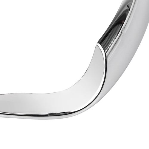 Chrome ABS Rear Fender Edge Trim Tip Trailing Fit For Harley Softail 2009-2017 - Picture 9 of 12