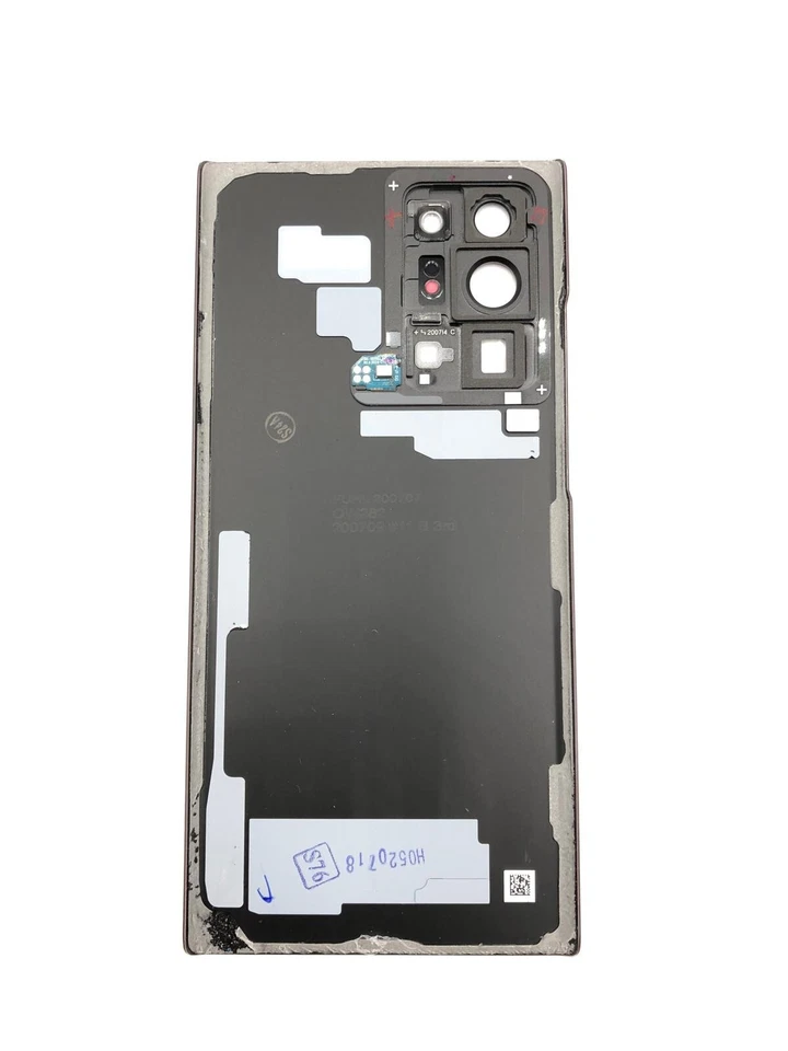 Genuine Samsung Note 20 Ultra 5G SM-N985 Rear Back Glass Battery Cover With Lens - Image 2 of 4
