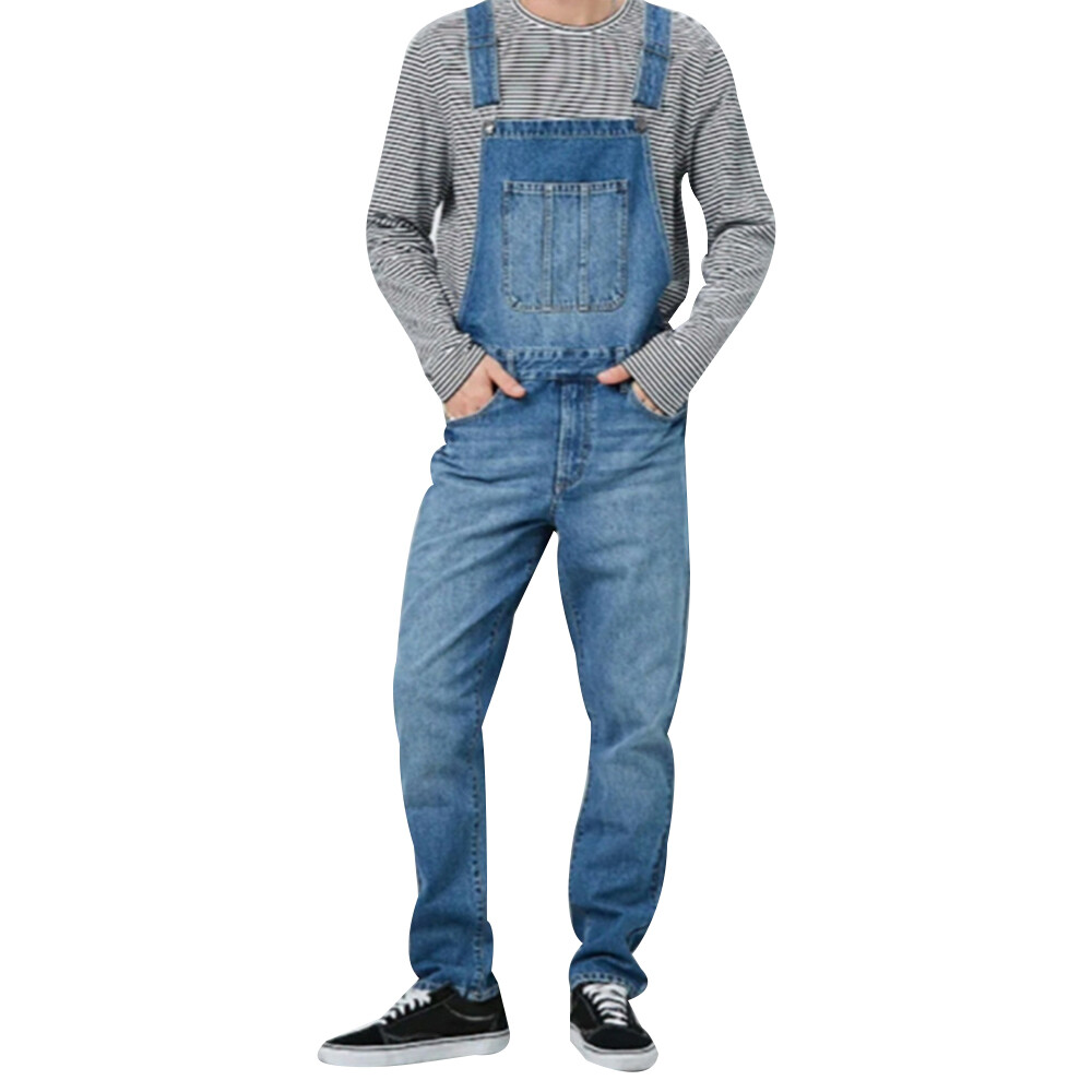 Купить Mens Denim Jeans Overalls 
