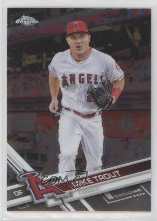 2017 Topps Chrome Mike Trout #200 bn5