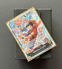 One Piece TCG OP15 Luffy Complete Tournament Ready Deck w/ Deck Box Don