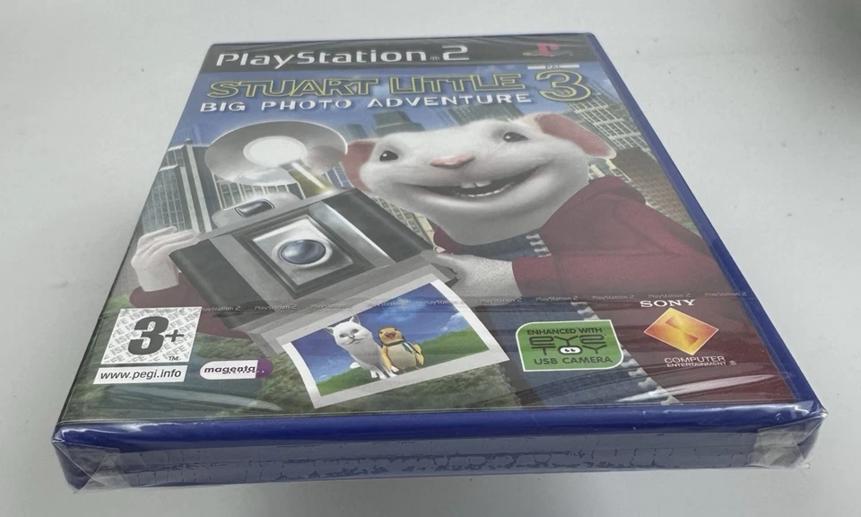 PS2 Stuart Little 3: Big Photo Adventure, New And Factory Sealed - Image 3 of 4