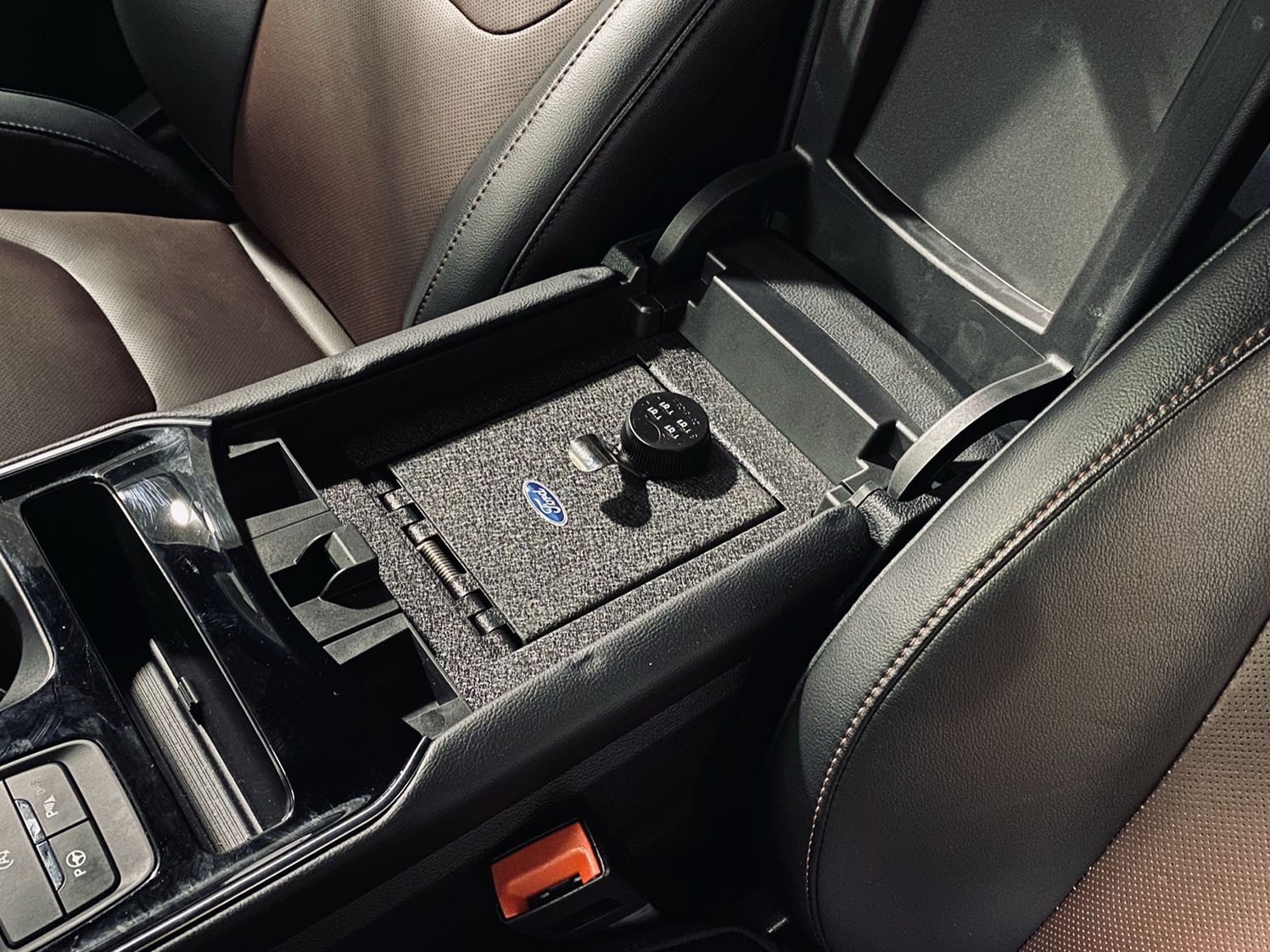 Edge® 2020-2024 Center Console Security Number Digit Locking Vault Vehicle Safe