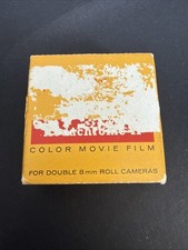 Kodachrome II Color Movie Film Double 8mm 25ft Roll New In Box