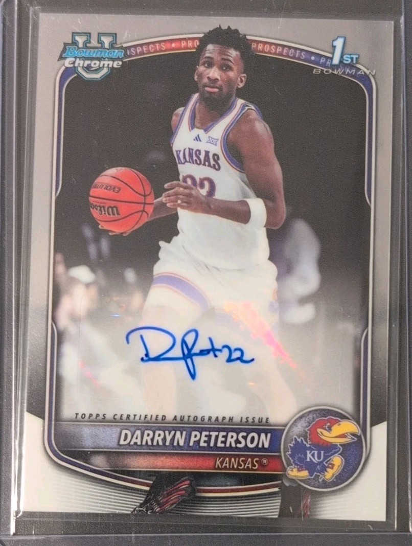 2025-26 Bowman - Chrome Prospect Autographs Darryn Peterson #CPA-DP (AU, RC)