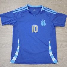 2024/25 Argentina Away Jersey #10 Messi Size 28 Adidas Copa America Champions 