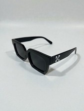 Off-White Square Virgil Sunglasses - Black White - Free Shipping Returns