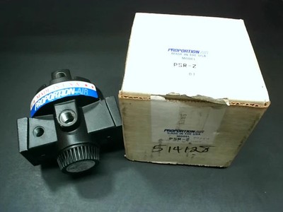 PROPORTION-AIR PSR-2 Pilot Regler Adj Range 0-200PSI Max Einlass 300PSI-New