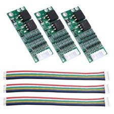 3Pcs 5S 16V 185V 15A LiIon Lithium Battery Board with Overcharge