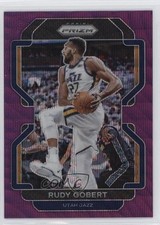2021-22 Panini Prizm Purple Wave Prizm Rudy Gobert #239 00jz