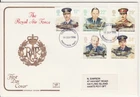 GB Stamps First Day Cover History of Royal Air Force, RAF,  plane COTSWOLD 1986