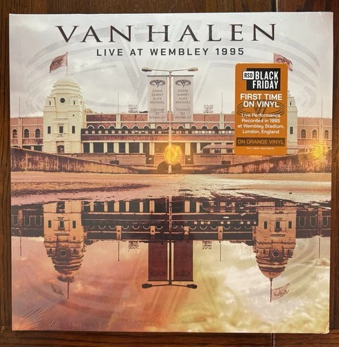 VAN HALEN LIVE AT WEMBLEY 1995 ORANGE VINYL LP NEW SEALED RSD BF 2025 HAGAR