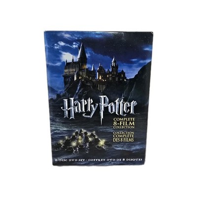 Harry Potter 8 Film Collection DVD 2011 8 Disc Complete Set English Slipcover
