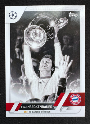2022/23 Topps UCC Franz Beckenbauer 120 Image Variation SP NM