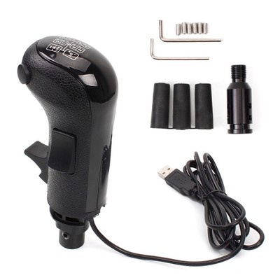 Dynamischer USB Gaming Schaltknauf mit 3 Schaltern f��r Logitech Gear Systeme