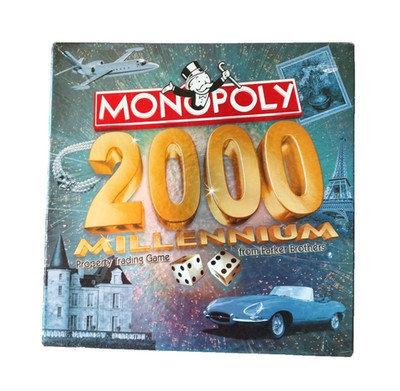 Monopoly 2000 Millennium Edition Board Game Parker Brothers 12+