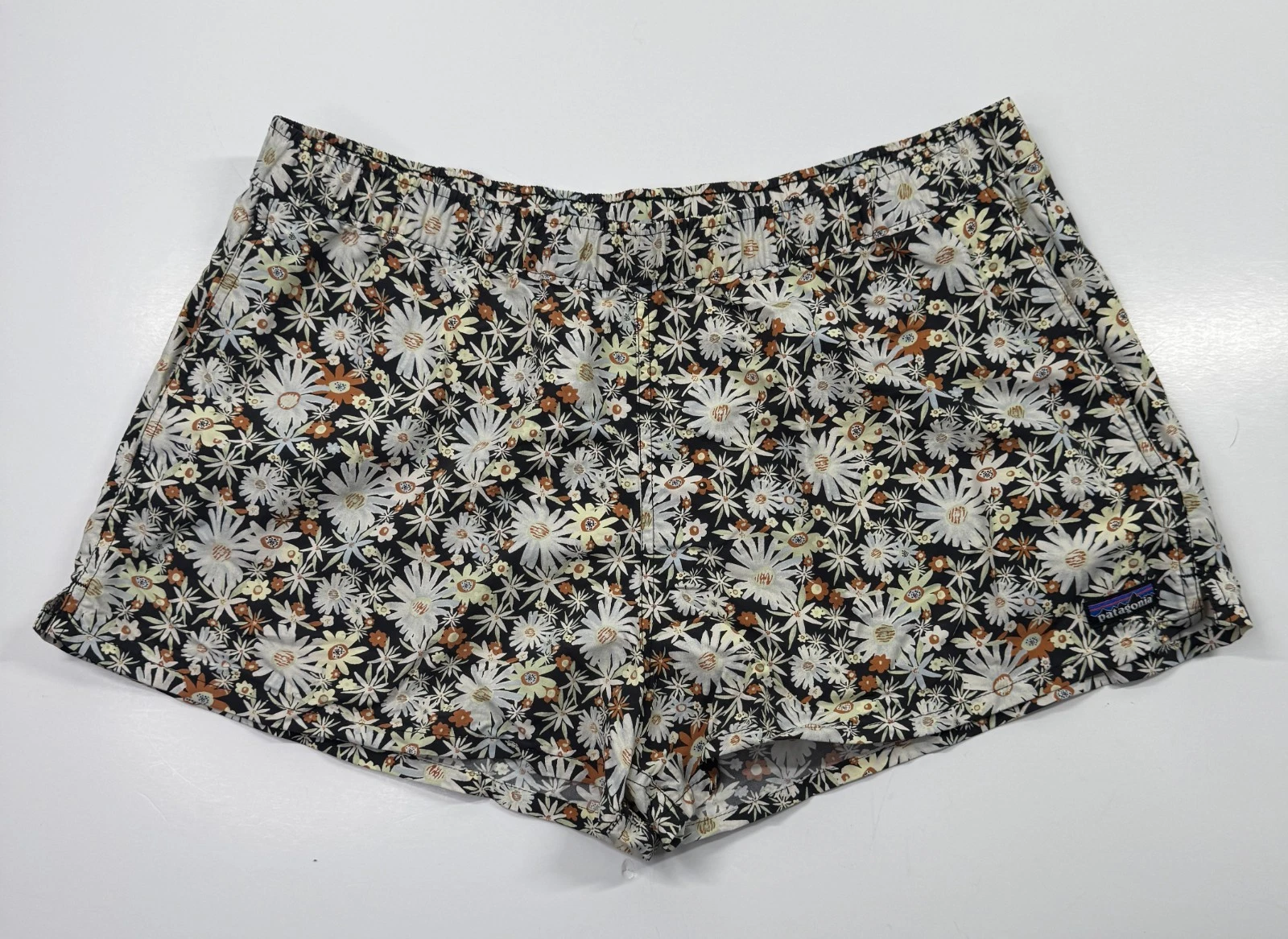 Patagonia Women's Baggies Shorts Flowers Floral Size XL