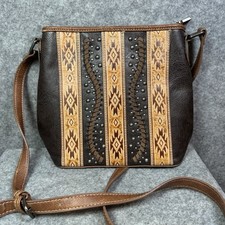 Montana West Women's Crossbody Purse Embroidered Aztec Collection
