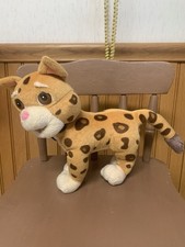 Vintage Fisher-Price Go Diego Go Plush Baby Jaguar Toy 2006 12" Works Talking