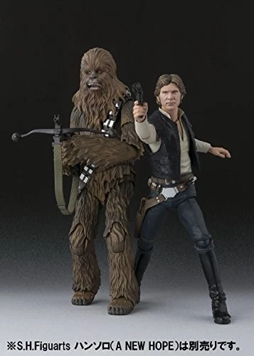 Figura de acción S.H.Figuarts Star Wars Chewbacca A NEW HOPE sobre 170 mm ABS PVC Foto 4 de 4