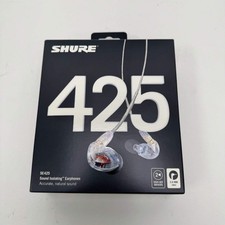 Nuove cuffie di monitoraggio auricolare Shure SE435 bianche SE425-CL