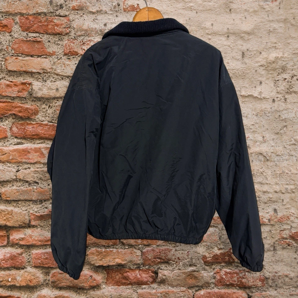 UPS Uniforme Chaqueta de Bombardero Forrada de Vellón Cremallera Cortavientos L Negra Foto 2 de 3