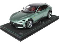 BBR P18219PLF 1/18 Ferrari Purosangue Piero Lardi Dora green carbon fiber roof